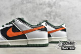 NIKE SB DUNK LOW BLACK/WHITE/ORANGE DO7412-997