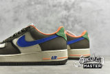 NIKE AIR FORCE 1 LOW DARK GREEN/BLUE/WHITE DH7568-001