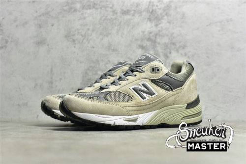 NEW BALANCE 991 RUNNING SHOES KHAKI/KHAKI/KHAKI M991GL