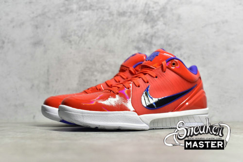 NIKE UNDEFEATED X KOBE 4 PROTRO TEAM ORANGE/PURPLE/WHITE CQ3869-800
