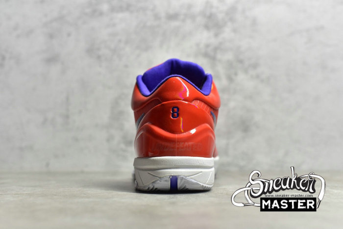 NIKE UNDEFEATED X KOBE 4 PROTRO TEAM ORANGE/PURPLE/WHITE CQ3869-800