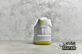 NIKE AIR FORCE 1 LOW WHITE/WHITE/YELLOW CR6566-098
