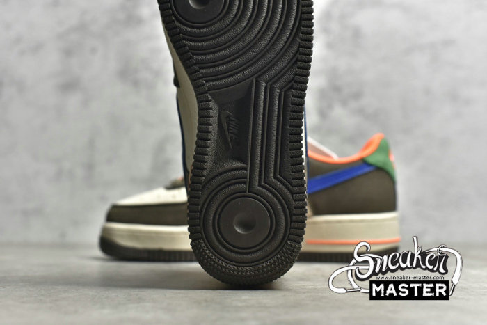 NIKE AIR FORCE 1 LOW DARK GREEN/BLUE/WHITE DH7568-001
