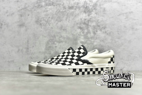 VANS OG CLASSIC SLIP-ON LX CHECKERBOARD BLACK/TURE WHITE/BLACK VN000UDFF8L