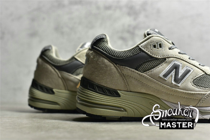 NEW BALANCE 991 RUNNING SHOES KHAKI/KHAKI/KHAKI M991GL