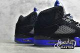 NIKE AIR JORDAN 5 RETRO BLACK/RACER BLUE/REFLECTIVE SILVER CT4838-004