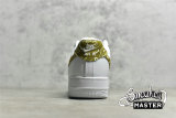 NIKE AIR FORCE 1 LOW OLIVE PAISLEY WHITE/WHITE/OLIVE DJ9942-101
