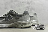 NEW BALANCE 990V3 RUNNING SHOES GREY/WHITE/GREY M990GL3