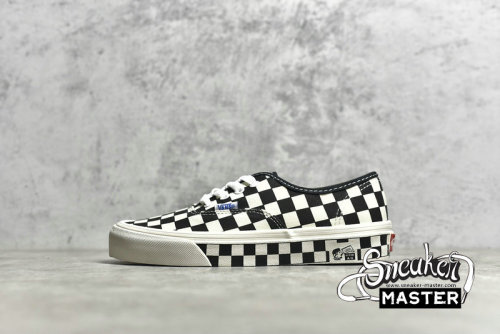 VANS AUTHENTIC 44 DX ANAHEIM FACTORY BLACK/CHECKERBOARD/BLACK VN0A4BV9676