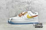 NIKE AIR FORCE 1 07 LOW WHITE/BLUE/YELLOW/RED NJ5696-789