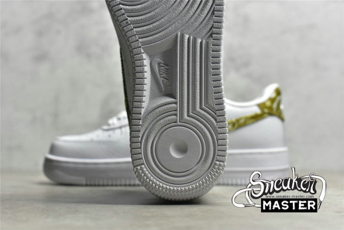 NIKE AIR FORCE 1 LOW OLIVE PAISLEY WHITE/WHITE/OLIVE DJ9942-101