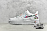 NIKE AIR FORCE 1 LOW WHITE/WHITE/MULTI-COLOR DH9595-100