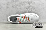 NIKE AIR FORCE 1 LOW WHITE/WHITE/MULTI-COLOR DH9595-100