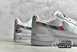NIKE AIR FORCE 1 LOW WHITE/WHITE/MULTI-COLOR DH9595-100