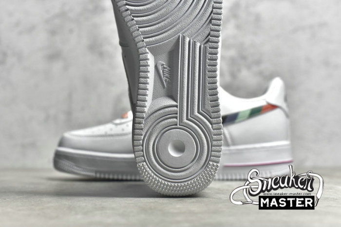 NIKE AIR FORCE 1 LOW WHITE/WHITE/MULTI-COLOR DH9595-100