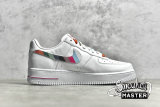 NIKE AIR FORCE 1 LOW WHITE/WHITE/MULTI-COLOR DH9595-100