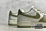 NIKE AIR FORCE 1 LOW WHITE/WHITE/OLIVE GREEN DD7798-176