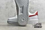 NIKE AIR FORCE 1 LOW WHITE/WHITE/RED DN1430-102