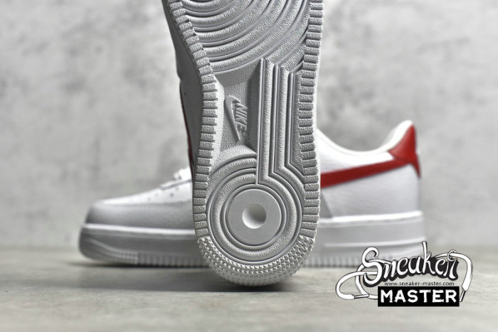 NIKE AIR FORCE 1 LOW WHITE/WHITE/RED DN1430-102