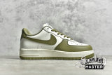 NIKE AIR FORCE 1 LOW WHITE/WHITE/OLIVE GREEN DD7798-176