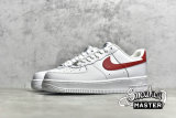 NIKE AIR FORCE 1 LOW WHITE/WHITE/RED DN1430-102