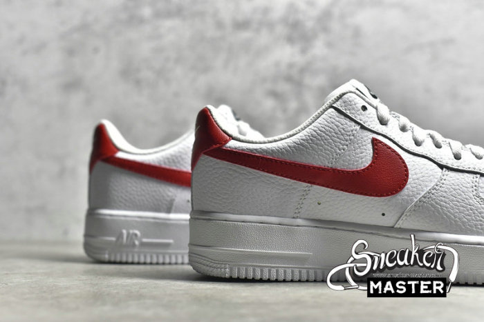 NIKE AIR FORCE 1 LOW WHITE/WHITE/RED DN1430-102