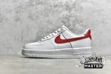 NIKE AIR FORCE 1 LOW WHITE/WHITE/RED DN1430-102
