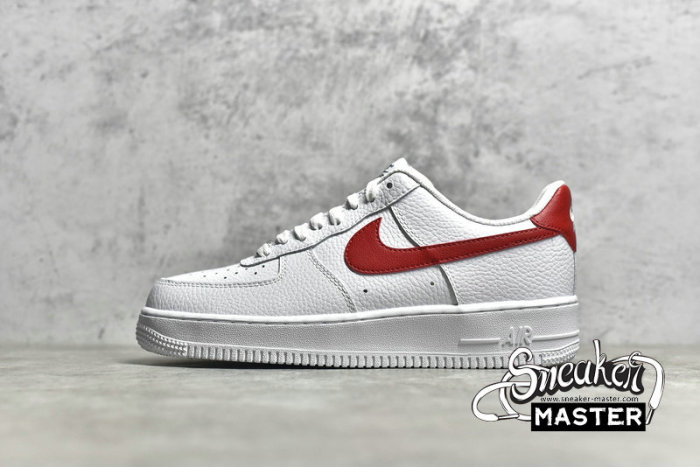 NIKE AIR FORCE 1 LOW WHITE/WHITE/RED DN1430-102