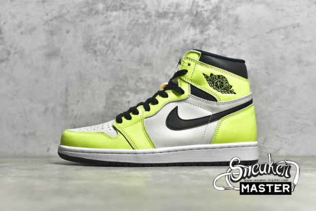 NIKE AIR JORDAN 1 HIGH OG WHITE/WHITE/GREEN 555088-702