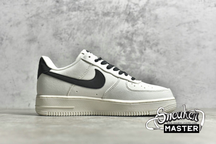 NIKE AIR FORCE 1 07 LOW CHAMELEON BLACK/BLACK/WHITE 315122-104