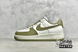 NIKE AIR FORCE 1 LOW WHITE/WHITE/OLIVE GREEN DD7798-176