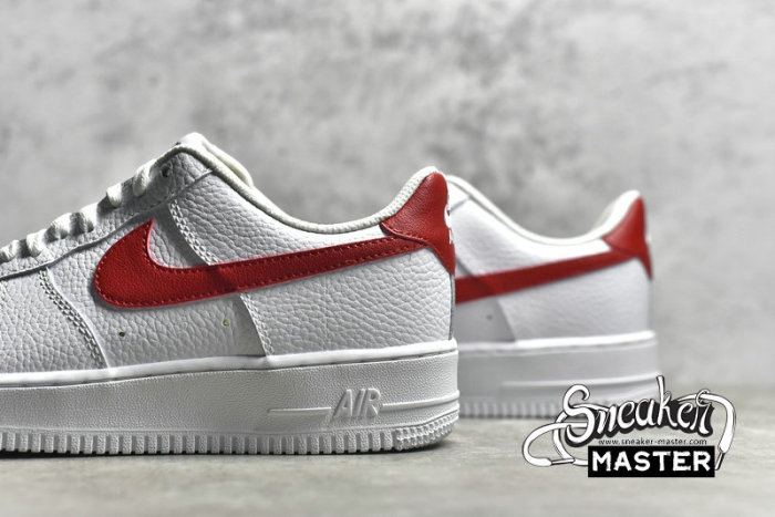 NIKE AIR FORCE 1 LOW WHITE/WHITE/RED DN1430-102
