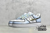 NIKE AIR FORCE 1 LOW 07 ICE BLUE/WHITE/METALLIC GOLD CW2288-212
