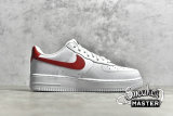 NIKE AIR FORCE 1 LOW WHITE/WHITE/RED DN1430-102