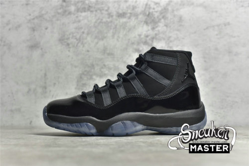 NIKE AIR JORDAN 11 RETRO CAP AND GOWN BLACK/BLACK/BLACK 378037-005