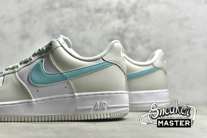 NIKE AIR FORCE 1 LOW WHITE/LIGHT GREY/GREEN LZ6699-555