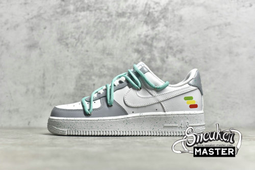 NIKE AIR FORCE 1 07 LOW WHITE/LIGHT GREY/GREEN CW2288-111