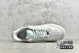 NIKE AIR FORCE 1 LOW WHITE/LIGHT GREY/GREEN LZ6699-555