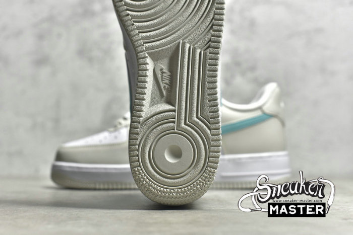 NIKE AIR FORCE 1 LOW WHITE/LIGHT GREY/GREEN LZ6699-555
