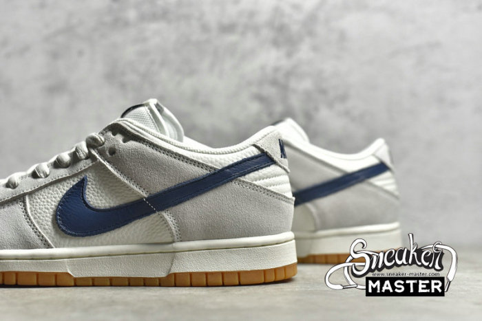 NIKE SB DUNK LOW LIGHT GREY/WHITE/NAVY BLUE 316272-529