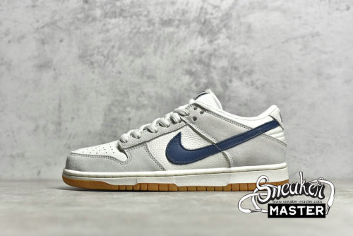 NIKE SB DUNK LOW LIGHT GREY/WHITE/NAVY BLUE 316272-529