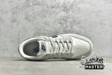 NIKE SB DUNK LOW LIGHT GREY/WHITE/NAVY BLUE 316272-529