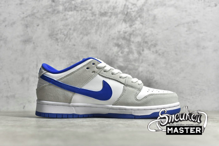NIKE DUNK LOW PRO SB MATTE SILVER/VARSITY ROYAL/WHITE 304292-040