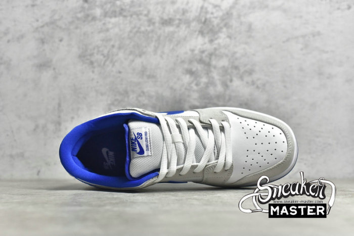 NIKE DUNK LOW PRO SB MATTE SILVER/VARSITY ROYAL/WHITE 304292-040