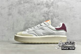 NEW BALANCE 302 SNEAKER BEIGE/WHITE/WINE RED CT302WD