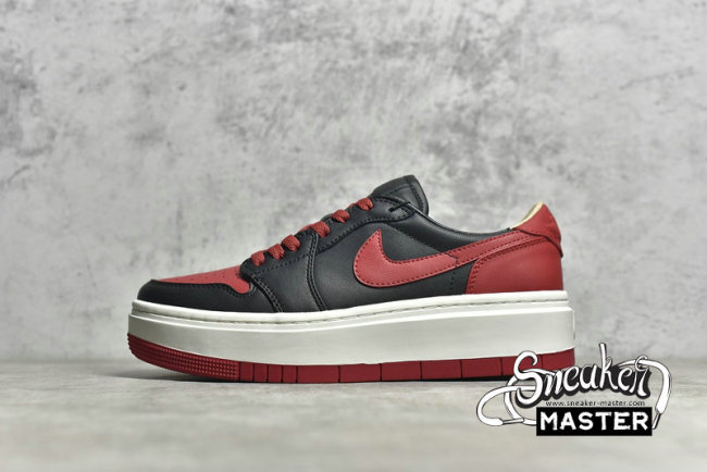 NIKE AIR JORDAN 1 ELEVATE LOW SE BRED BLACK/BLACK/RED DQ1823-006