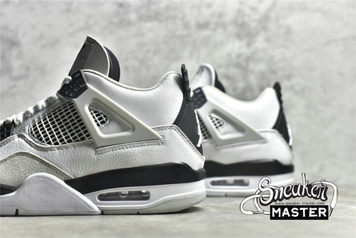 NIKE AIR JORDAN 4 RETRO MILITARY BLACK/LIGHT GREY/WHITE DH6927-111