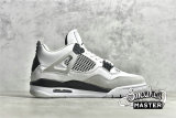 NIKE AIR JORDAN 4 RETRO MILITARY BLACK/LIGHT GREY/WHITE DH6927-111