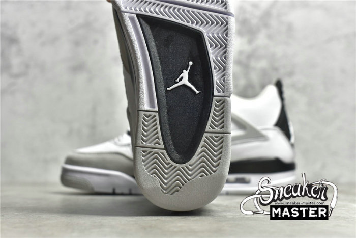 NIKE AIR JORDAN 4 RETRO MILITARY BLACK/LIGHT GREY/WHITE DH6927-111