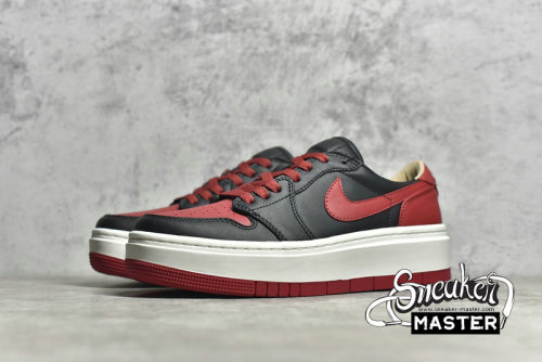 NIKE AIR JORDAN 1 ELEVATE LOW SE BRED BLACK/BLACK/RED DQ1823-006